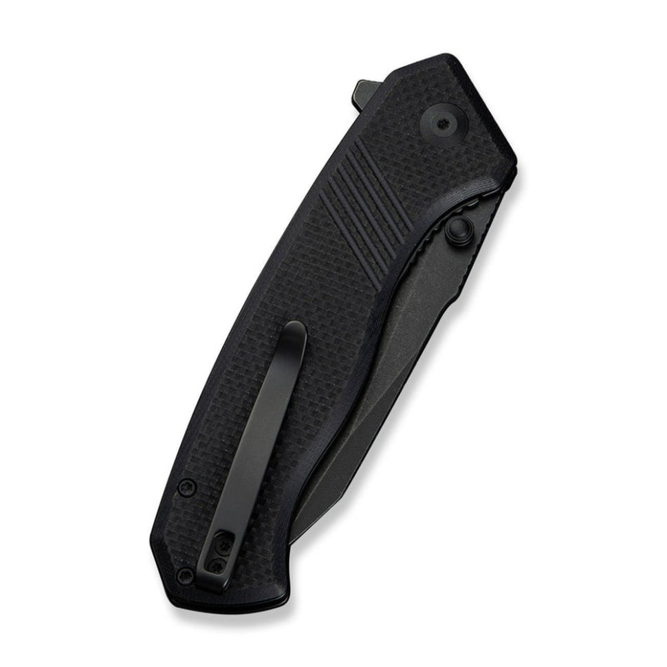 Нож складной туристический Civivi Placoid, (9.3 см) 14C28N / G10 черный