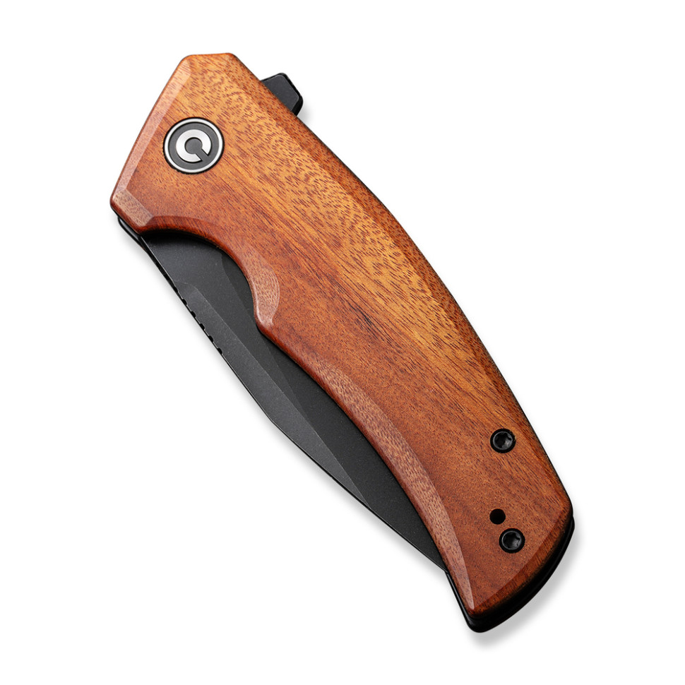 Ніж складаний кишеньковий Civivi Regulatron, (7.6 см) Nitro-V / Guibourtia Wood, фото 4