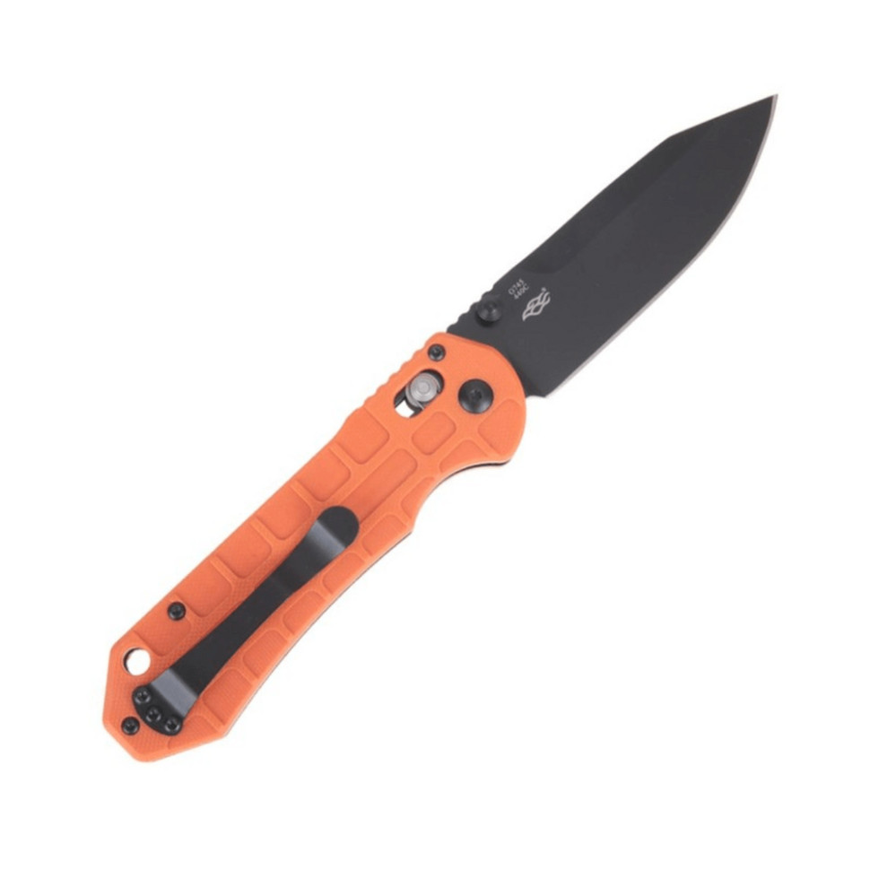 Нож складной туристический Ganzo G7453P (9 см) 440С / G10 оранжевый