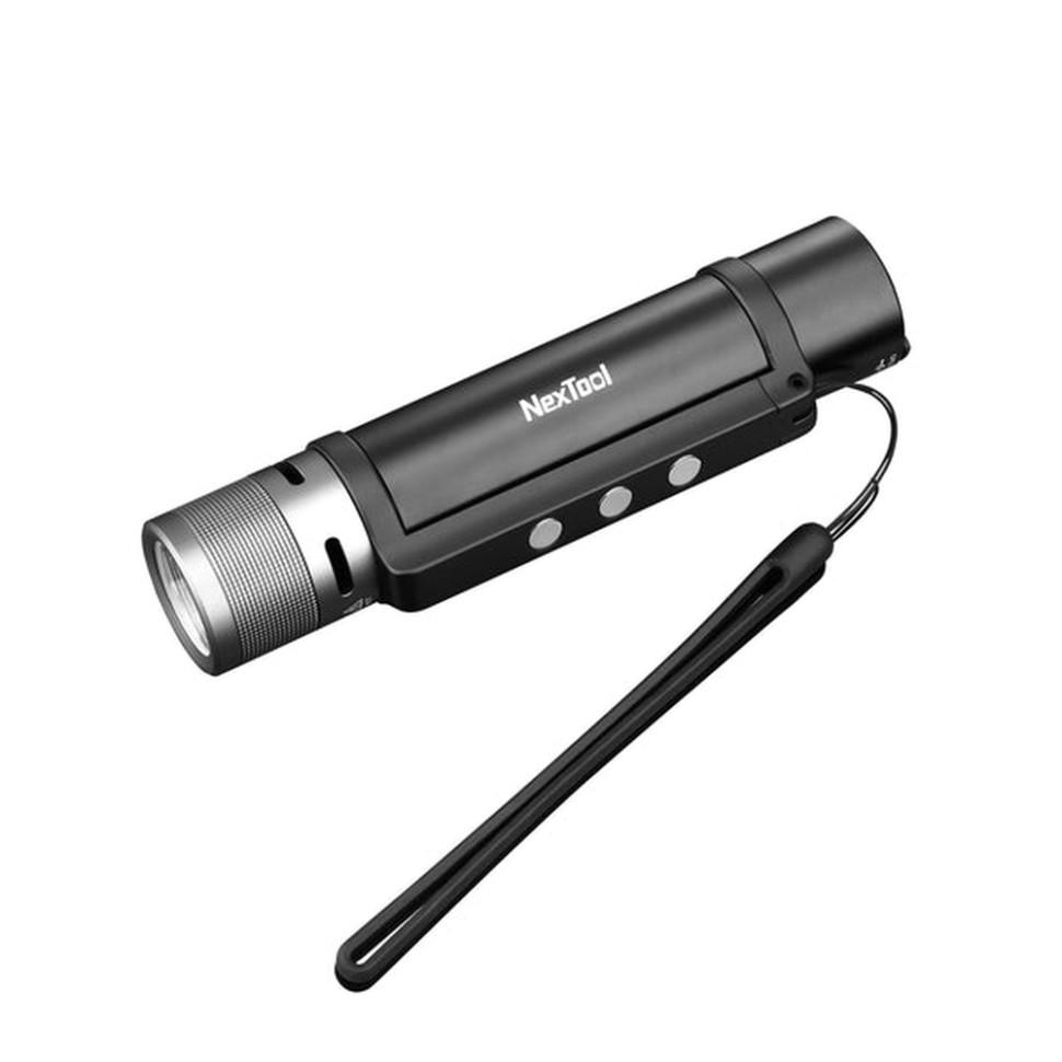 Світлодіодний ліхтар NexTool 6в1 з магнітом, з функцією powerbank, 1000 лм, фото 3