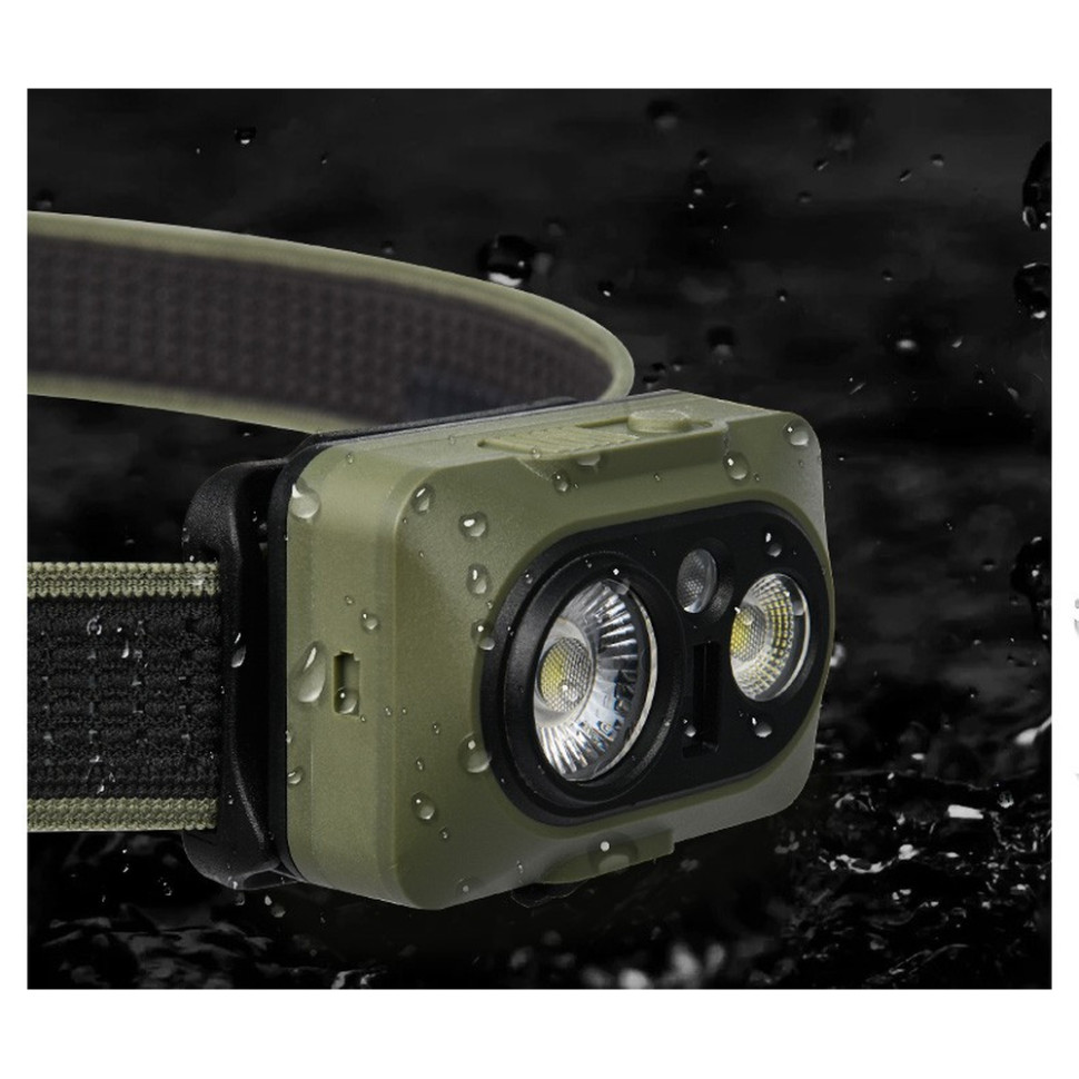 Ліхтар налобний Naturehike CNK2450ZM010, коричневий