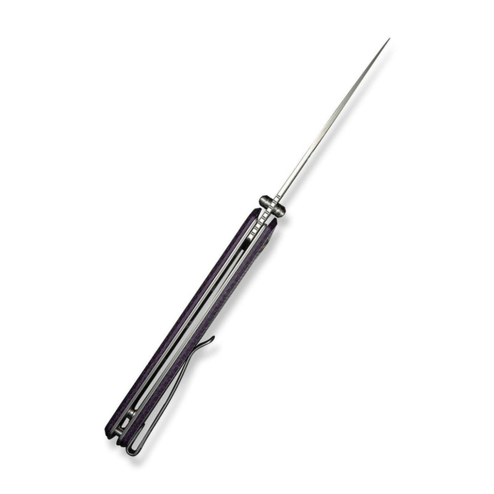 Ніж складаний туристичний Civivi Merit, (8.3 см) 14C28N / Micarta чорний