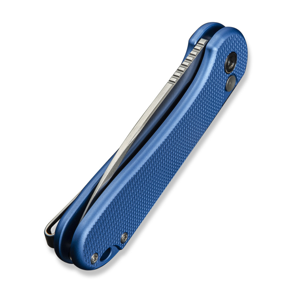 Ніж складаний кишеньковий Civivi Elementum II, (7.5 см) Nitro-V / Aluminum синій, фото 6
