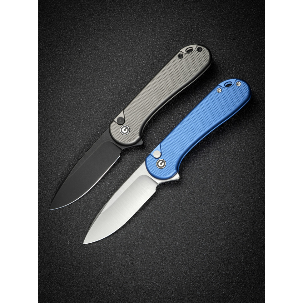 Ніж складаний кишеньковий Civivi Elementum II, (7.5 см) Nitro-V / Aluminum сірий, фото 19