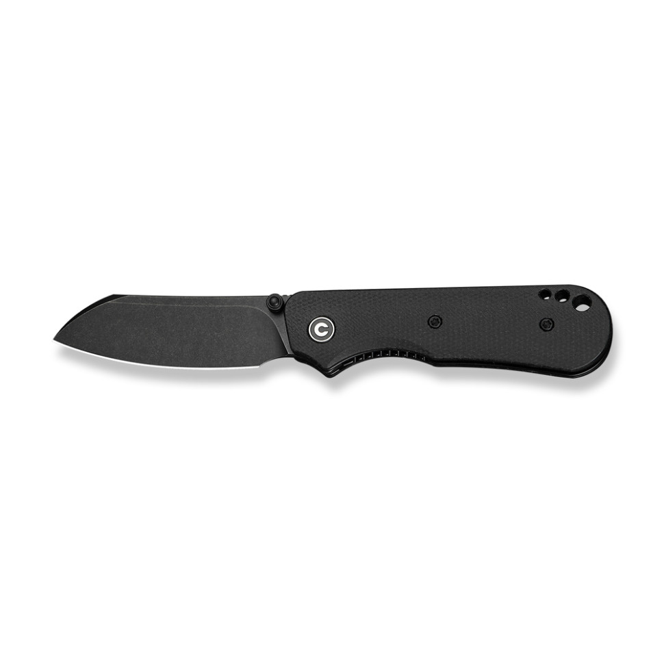 Ніж складаний кишеньковий Civivi Crabby, (6.9 см) 14C28N / Micarta чорний