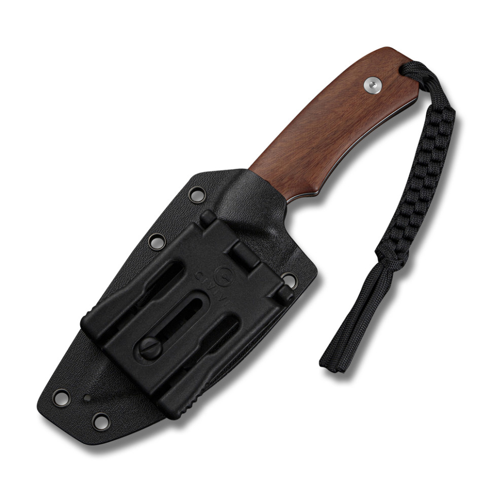 Нож тактический с фиксированным клинком Civivi Gander, (9.2 см) 14C28N / Guibourtia Wood