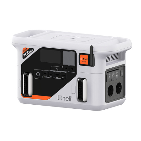 Портативна зарядна станція Litheli 800 Вт, 724 Вт·год, LiFePO4 + 2 Power Bank
