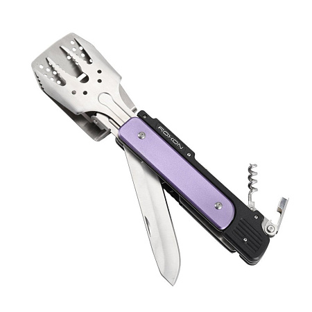 Мультитул для барбекю Roxon S601, фіолетовий