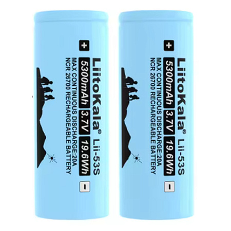 Акумулятор LiitoKala Lii-53S 26700 на 5300мАг