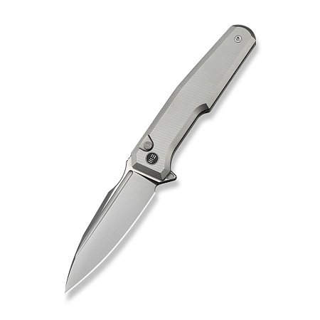 Ніж складаний туристичний Weknife Dressytak (8.6 см) Bohler M390 / Titanium сірий