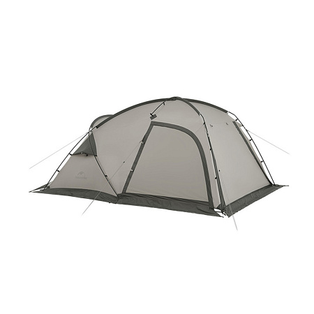 Намет двомісний з великим тамбуром та навісом Naturehike Shandi CNK2300ZP017, сірий