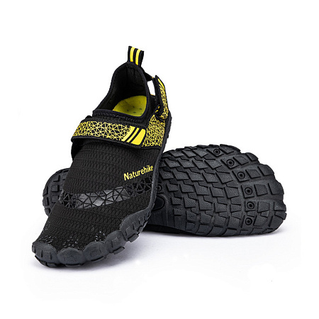 Гумові антиковзкі черевики аквашузи Naturehike NH20FS022, 42, чорний